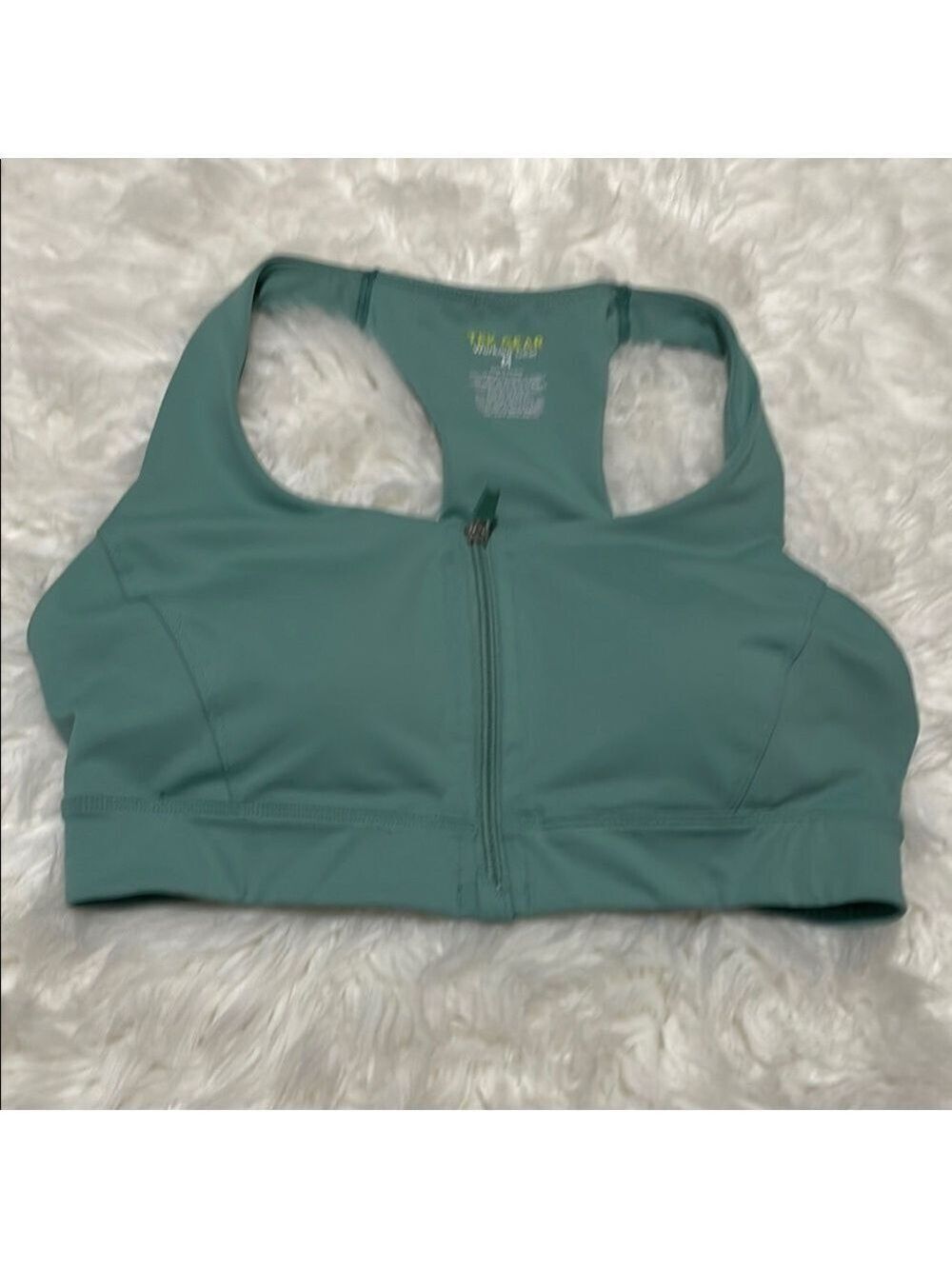 Tek Gear Teal Sports Bra Sz Medium